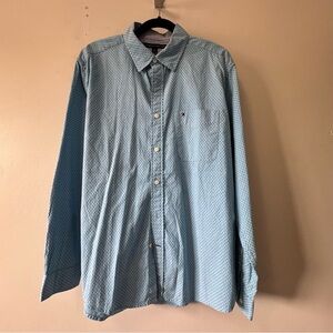 Tommy Hilfiger Blue Relaxed Fit Casual Shirt
